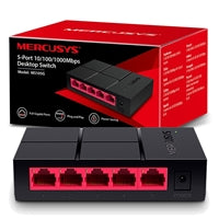 Mercusys MS105G 5-Port Gigabit Ethernet Switch - Unmanaged Mercusys MS105G 5-Port Gigabit Ethernet Switch - Unmanaged